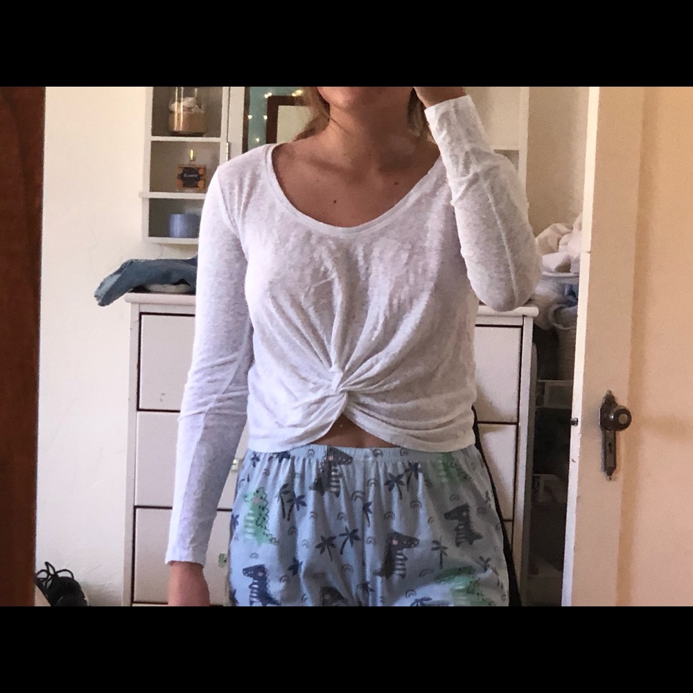 White long sleeve from Abercrombie and Fitch